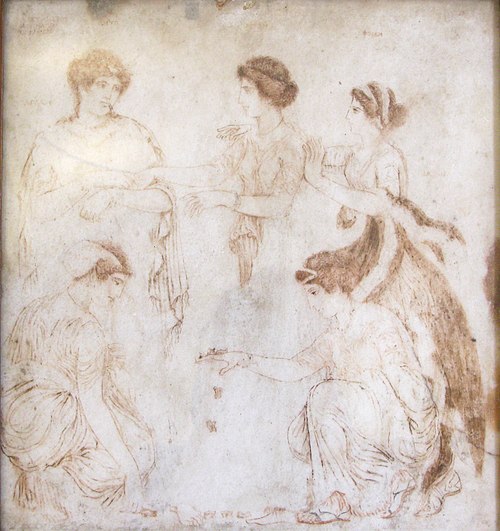 Giocatrici di astragali, , 
