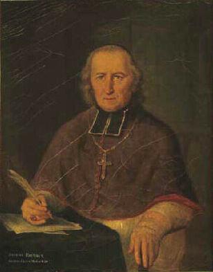 Portrait de Mgr Martinet, Archevêque de Chambéry, 1850, 