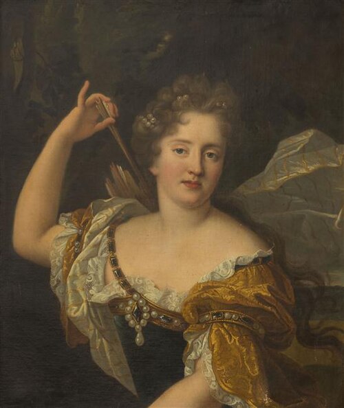 Isabelle de Montmorency, duchesse de Mecklembourg, 1687, 