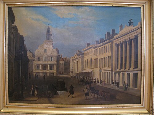 View Down State Street, 1840, 