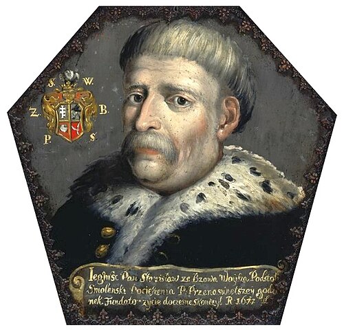 Portrait funéraire de Stanisław Woysza de Bzów., 1677, 