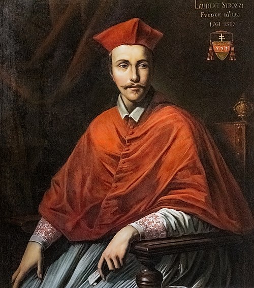 Portrait du cardinal Laurent Strozzi, , 