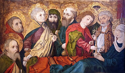 The death of Mary, , 