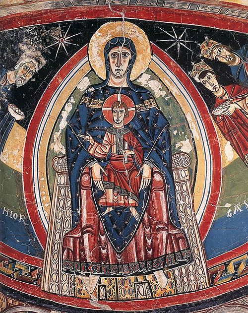 The Madonna Enthroned, 1123, 