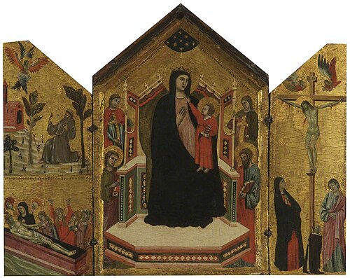 Triptych, 1350, 