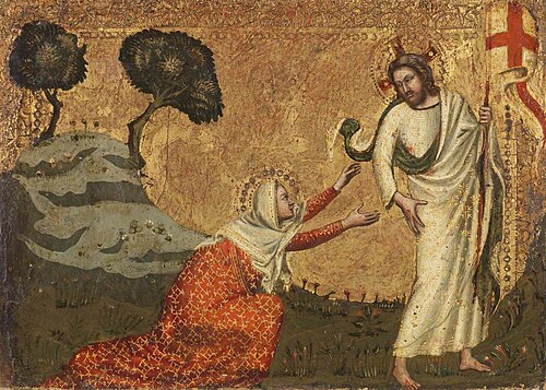 Noli me Tangere (formerly attributed to a follower of Giotto di Bondone), 1362, 