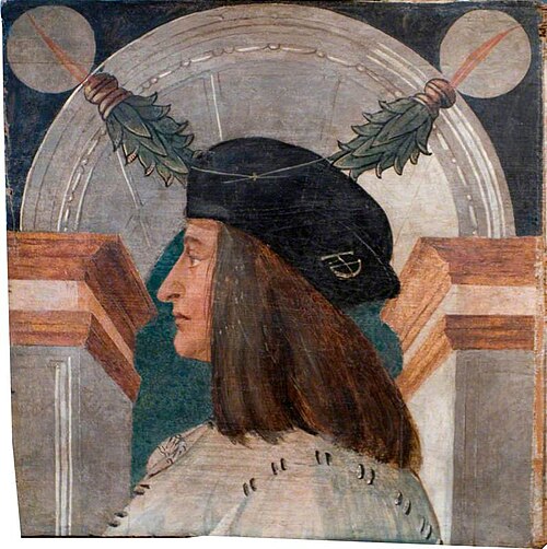 Male Profile Bust, 1484, 