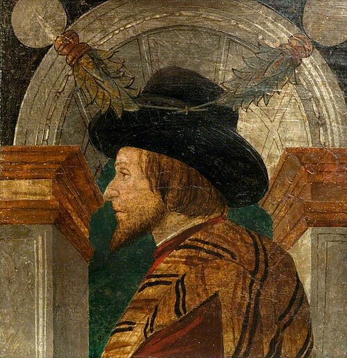 Male Profile Bust, 1484, 