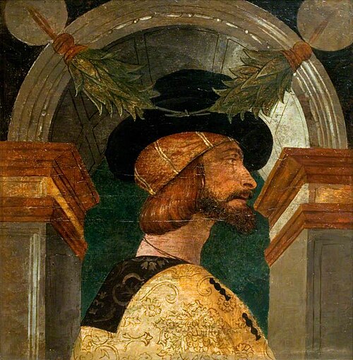 Male Profile Bust, 1484, 