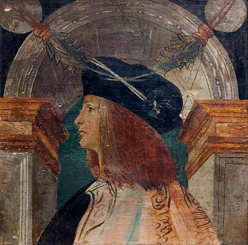 Male Profile Bust, 1484, 