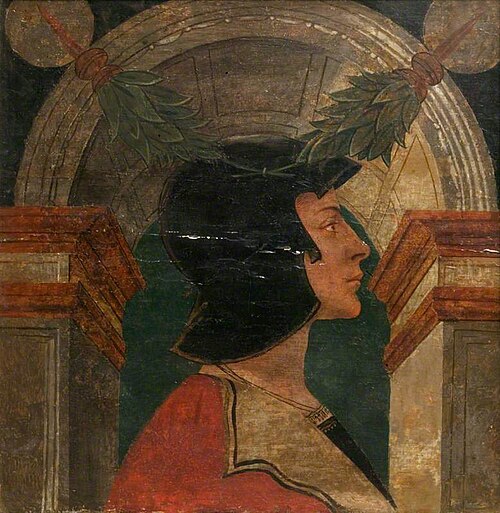 Male Profile Bust, 1484, 