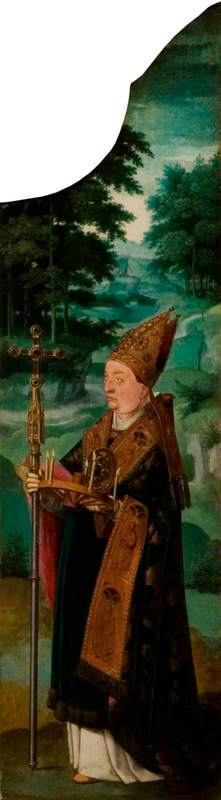 Saint Donatien (triptych, right wing), 1500, 