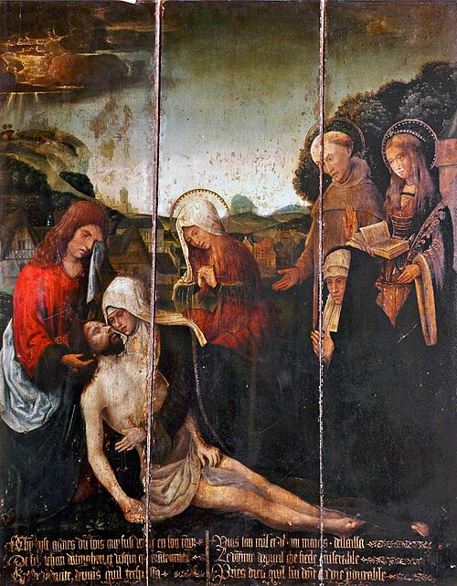 Lamentation over the Dead Christ, 1500, 