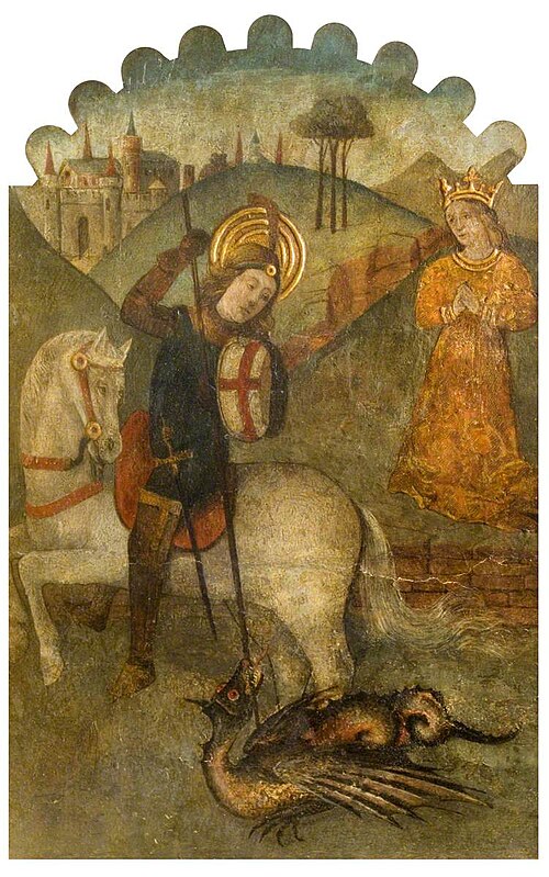 Saint George and the Dragon, 1500, 