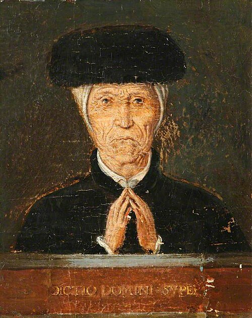Portrait of an Old Man (or Woman) Praying, 1515, 