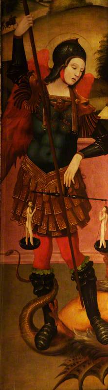 Saint Michael Weighing Souls, 1512, 