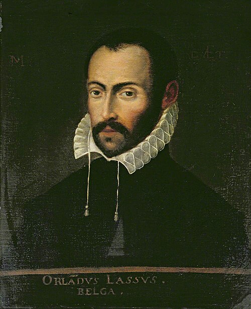 Orlando Lassus, 1550, 