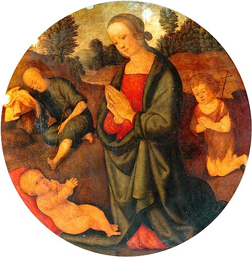 The Holy Family with the Infant Saint John, 1524, 