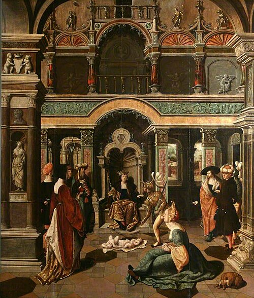 The Judgement of Solomon, 1526, 