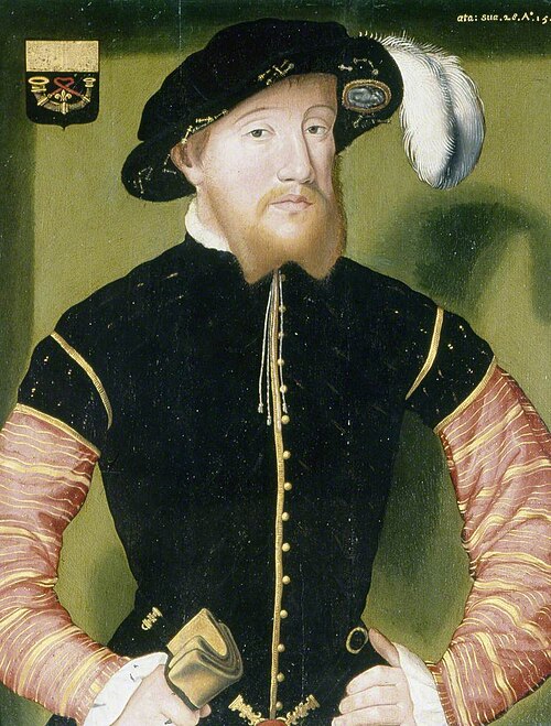 Phillip de Monmorency (1524–1568), Comte de Horn, 1543, 
