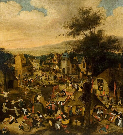 A Village Fair, 1600, 
