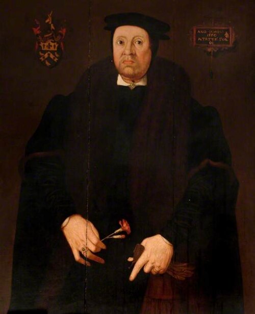 John Winchcombe the Younger (c.1489–1557), 1550, 