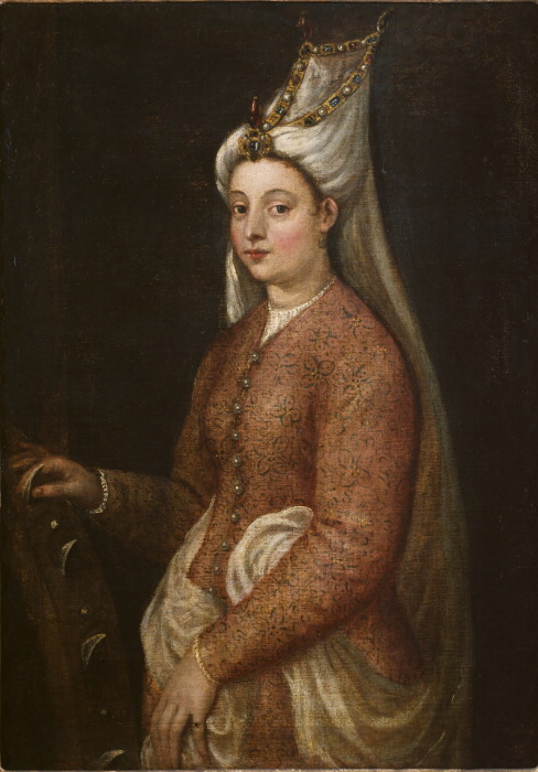 Cameria, Daughter of Suleiman the Magnificent, as Saint Catherine, 1560, 