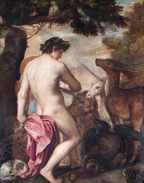 Orpheus Enchanting the Animals, 1560, 