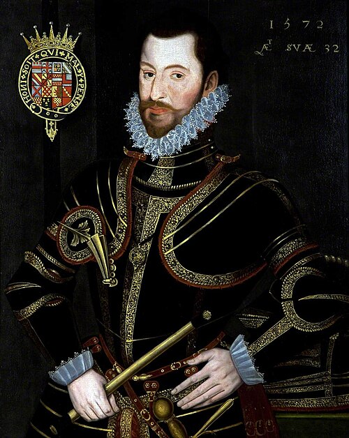 Walter Devereux (1539–1576), 1st Earl of Essex, 1572, 