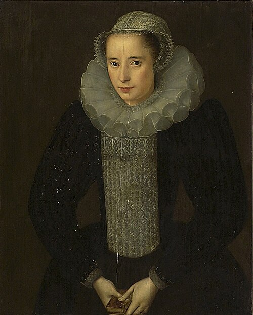 Portrait of a Lady holding a Book, 1580, 