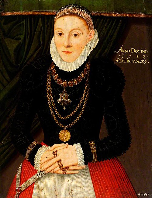 Portrait of a Lady Aged 29, 1582, 