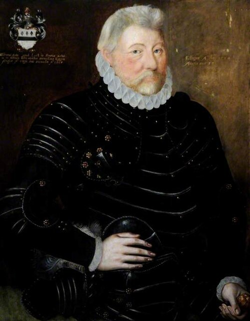 Sir Walter Aston of Tixall (1529–1589), 1584, 