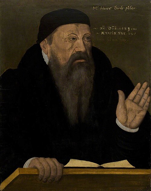 Henry Birde, Aged 60, 1583, 