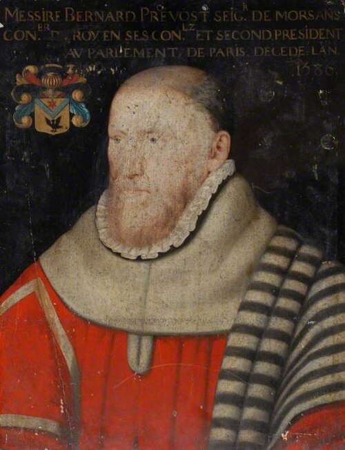 Messire Bernard (c.1517–1585), 1586, 