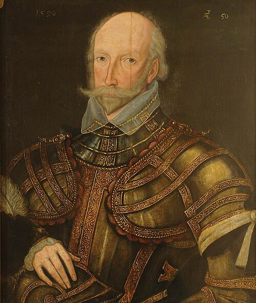 Gregory Fiennes (1539–1594), 10th Lord Dacre, 1590, 