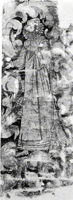 Woman with a Broom (from Stodmarsh Court, Kent), 1600, 