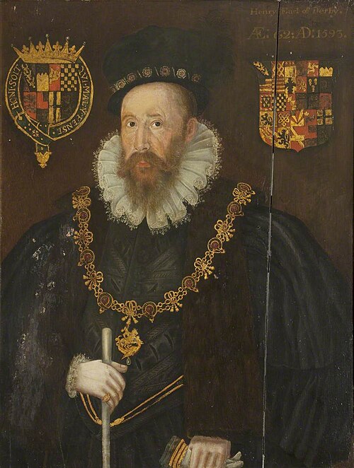 Henry Stanley (1531–1593), 4th Earl of Derby, 1593, 