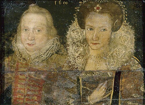 Portrait of a Young Man and Woman, 1600, 