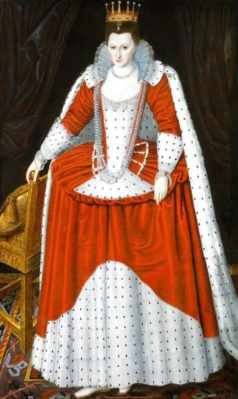 Possibly Lucy Russell, née Harington, Countess of Bedford, 1603, 