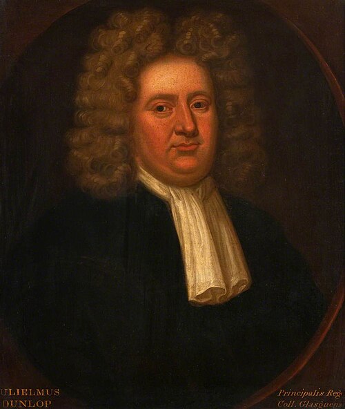 Principal William Dunlop (1654–1700), 1650, 