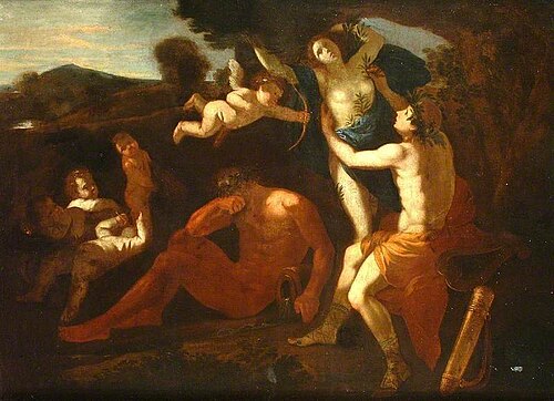Daphne and Apollo, 1650, 
