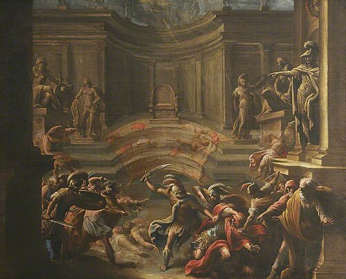 An Assassination, a Scene from Ancient History, 1625, 