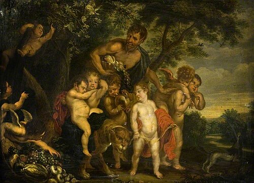 The Triumph of the Infant Bacchus, , 