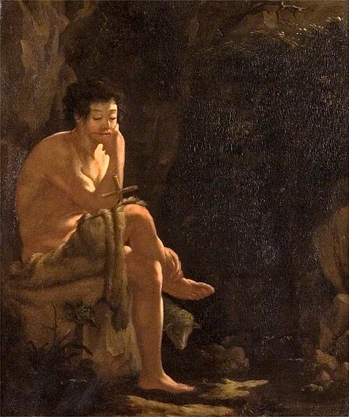 Saint John the Baptist in a Wooded Landscape, 1650, 
