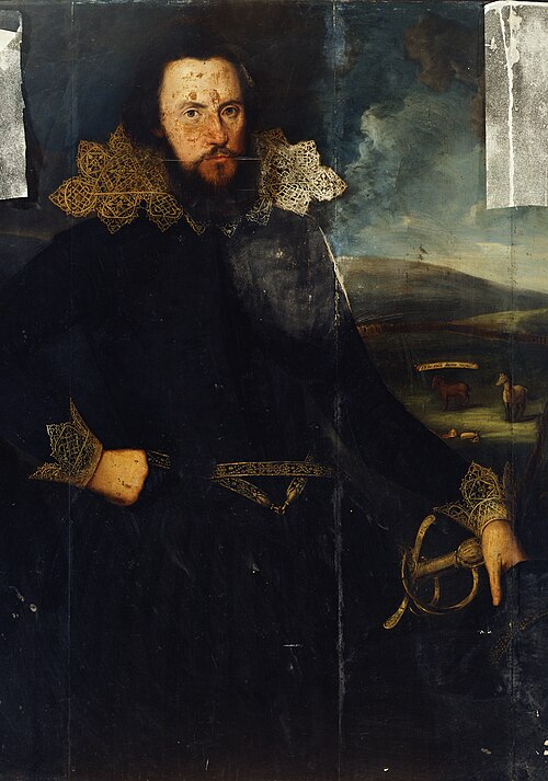 Portrait of a Gentleman in a Landscape, , 