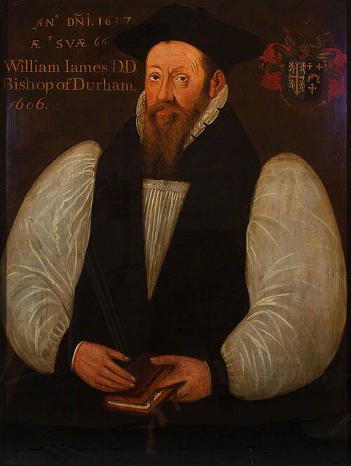 William James (1542–1617), Bishop of Durham, 1609, 