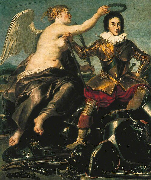 Young Louis XIII (1601–1643), Crowned by Victory, 1610, 