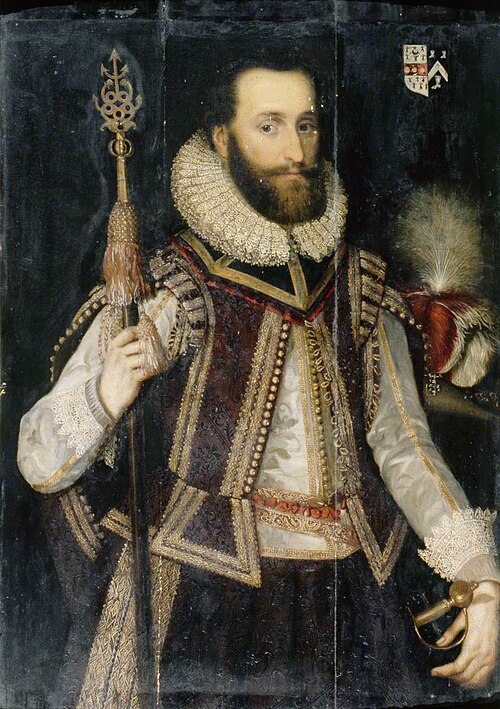 Portrait of a Gentleman in a Lace Ruff (John Milward), 1615, 