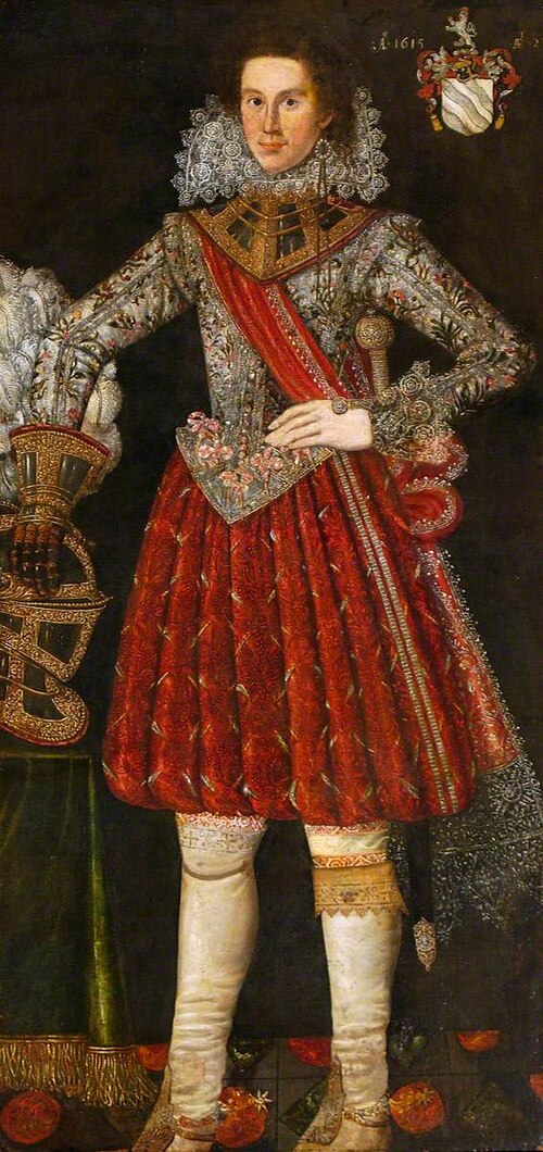 Sir William Playters (1590–1668), 1615, 
