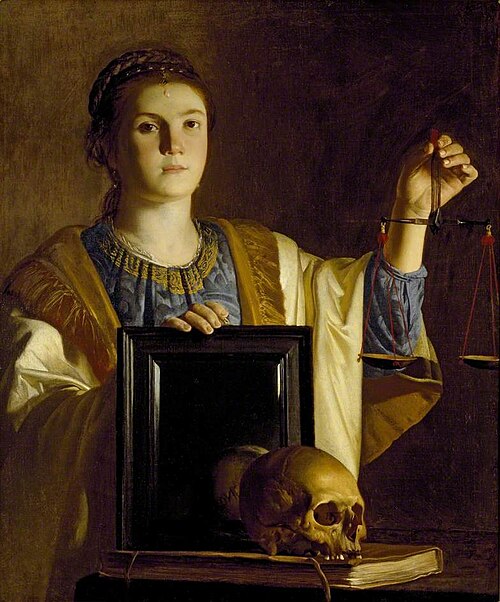 Truth presenting a Mirror to the Vanities of the World, 1625, 